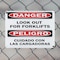 Signmission Look Out For Forklifts Bilingual, 10 in W x Rectangle, Plastic OS-2PACK-DS-P-710-L-19425 - alternate 2